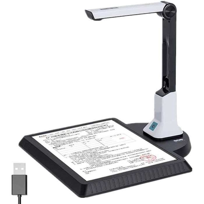 Scanner Document Portable Bamboosang A3 - 8MP Avec OCR Multilingue, 4 LED Et Logiciel Windows
