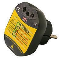 Testeur De Prise Electrique Phase Neutre Terre Achat Vente Multimetre Testeur De Prise Electrique Cdiscount