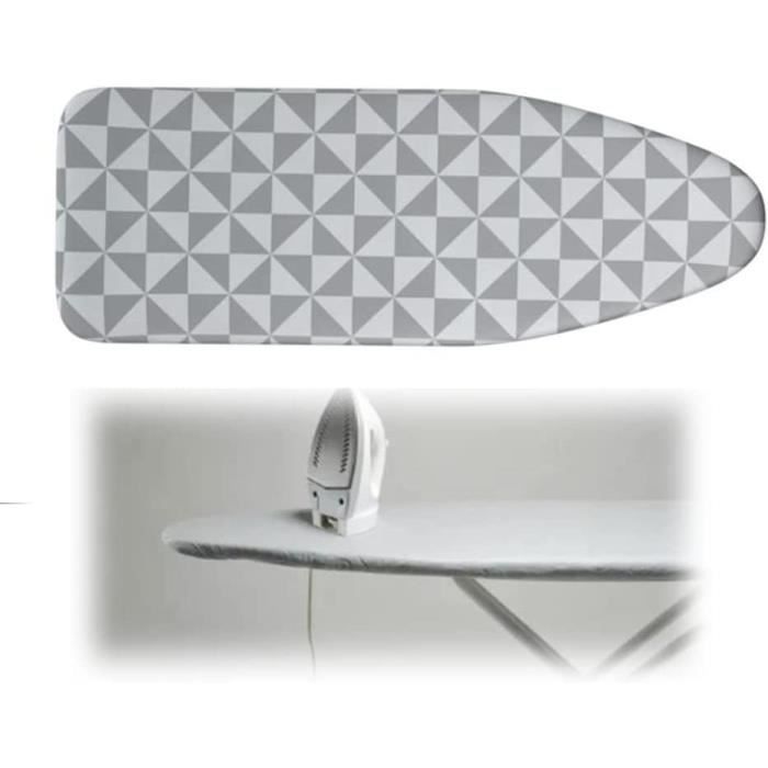 Housse De Rechange Pour Planche à Repasser 110x34 Cm - En Coton épais Résistant à La Chaleur, Avec Sangle De Maintien