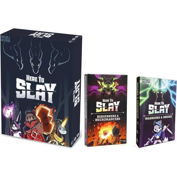 Carte Suit Jeu De Stratégie Here To Slay Adult Family Gathering Casual Board Game Card (Version