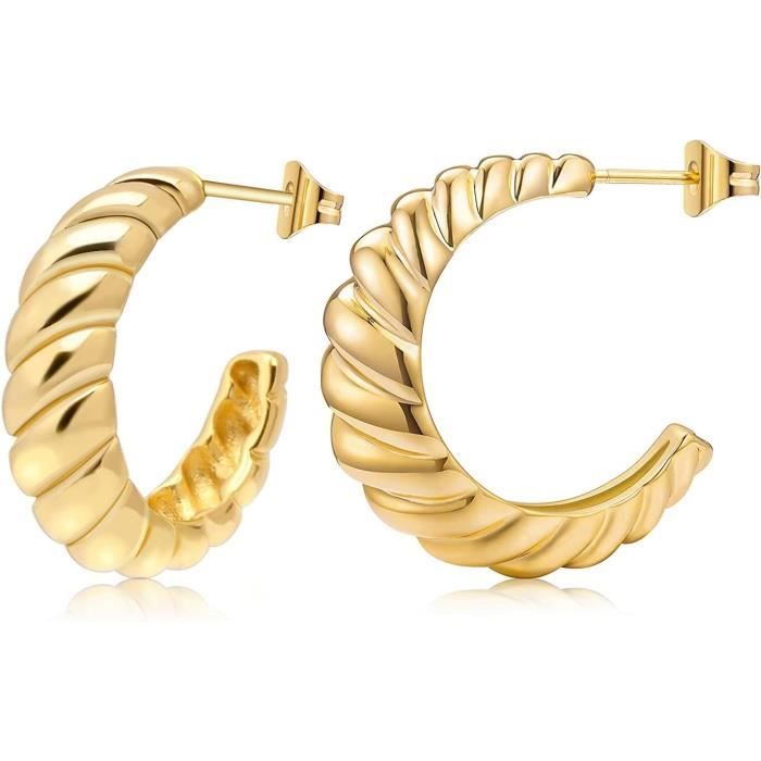 Boucles d'oreilles Créoles Vegas