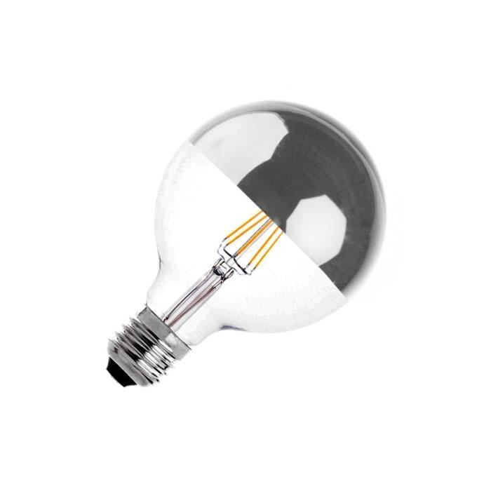Ampoule LED E27 Dimmable Filament Gold Suprême G125 6W