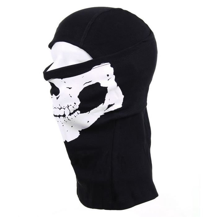 Cagoule protection moto skull