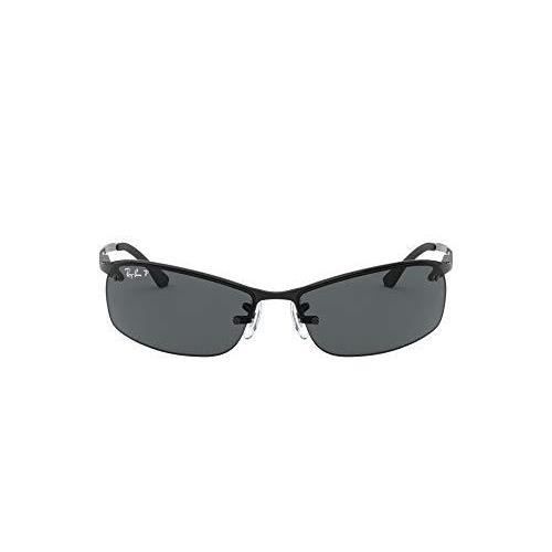 Lunette de soleil Ray-Ban RB3183P Rectangulaire Noir 63