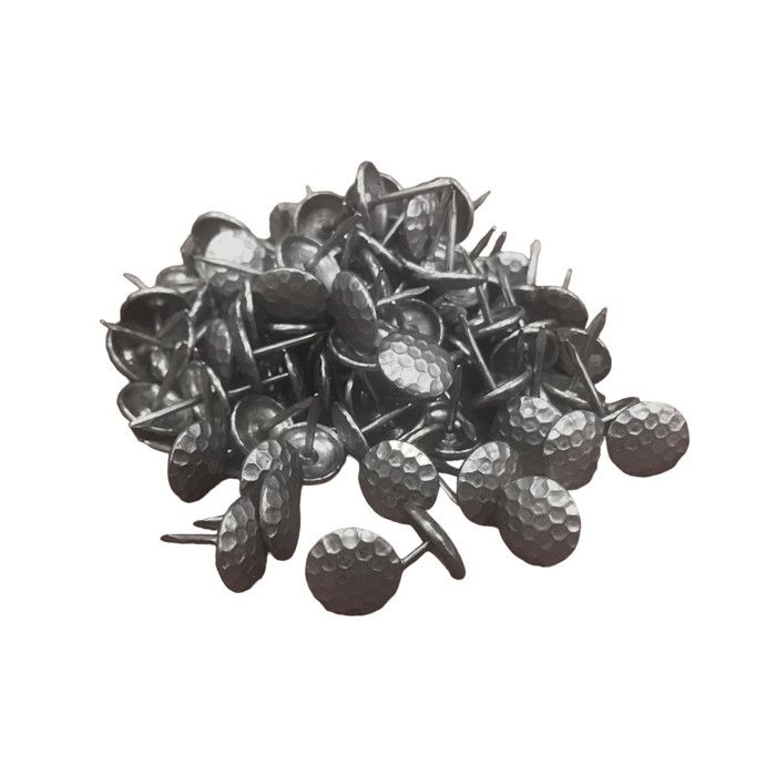 ALVEOLE - Clous Tapissier Décoratifs - Lot de 100 Alu