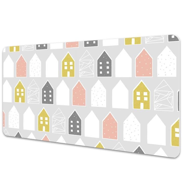 Sous-main Bureau Enfant Sirène - Tapis De Table Vinyle Premium Sans BPA 60x40 Cm - Protection Et Motif Magique Fabriqué En Allemagne