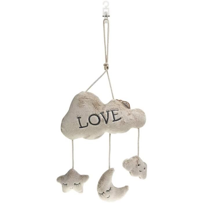 Mobile Lit Bebe Decoration Mobile En Peluche Nuage Etoile Lune Lit Bebe Musique Mobile Bebe Photographie Accessoires Pepiniere 1387 Cdiscount Puericulture Eveil Bebe