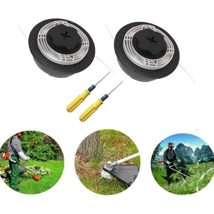 AutoCut C6-2 Lot De 2 Têtes De Débroussailleuse Pour S-tihl