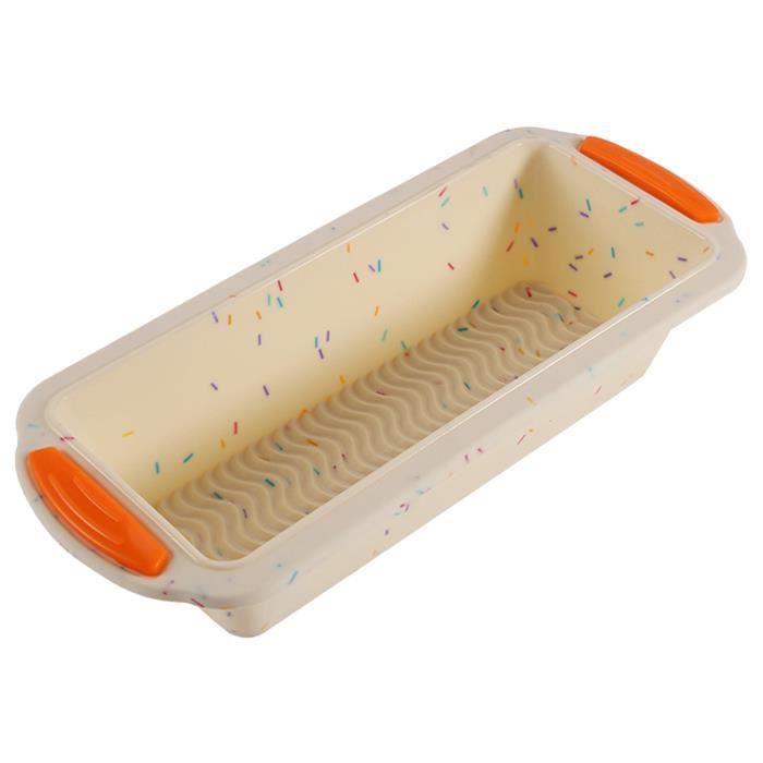 Skelang 2Pcs Moule à Savon Silicone 1450ml - Avec Boîte Plastique - Pour Savon, Bougies, Résine