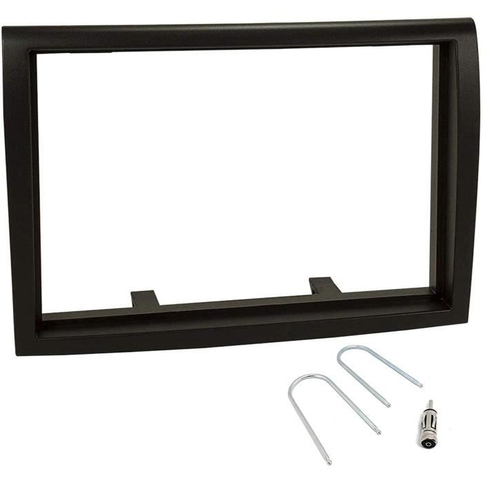 Kit Autoradio Fiat 500 Cinquecento Sound-way Kit Montage Autoradio, Cadre Façade 1 DIN Adaptateur Cle Fiat 500