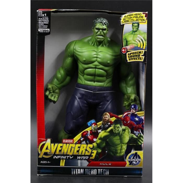 Avengers - HULK - Figurine 30cm - Cdiscount Jeux - Jouets