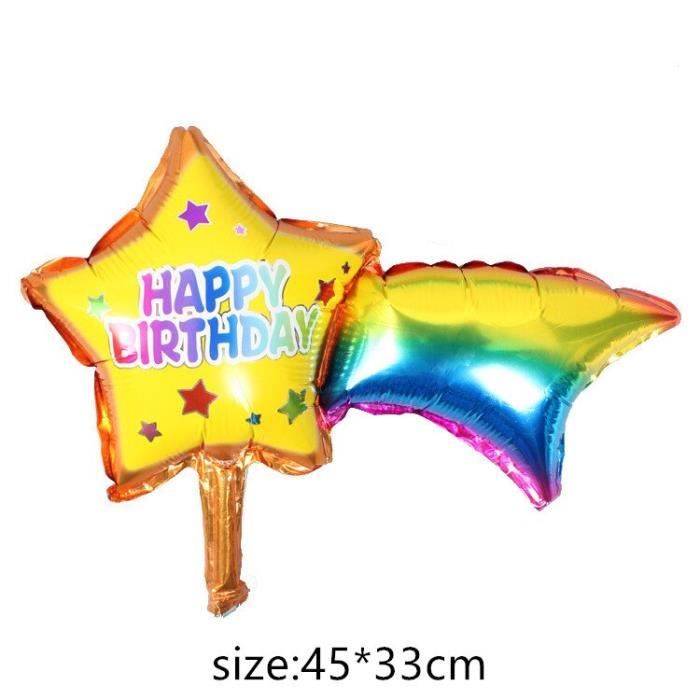 Dessin Anime Chapeau Bebe 1st Anniversaire Ballon Fete D Anniversaire Decorations Enfants Garcon Fille Fete Decorati Jq5319 Cdiscount Maison