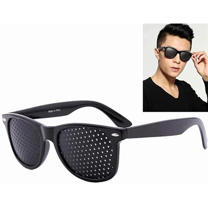 Lunettes à on sale sténopé
