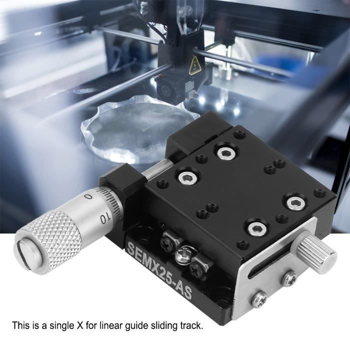 Étapes linéaires de précision de rouleau transversal de réglage fin