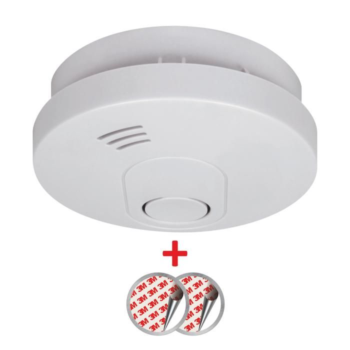 Détecteur De Fumée Sans Fil ELRO FZ5010R - Batterie Lithium 10 Ans - Conforme EN14604 - Interconnectable, Capteur Optique