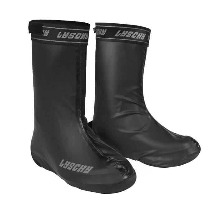 M - Le noir - Couvre chaussures de pluie pour moto, couvre chaussures de  vélo, Scooter plus épais, bottes imp - Cdiscount Auto