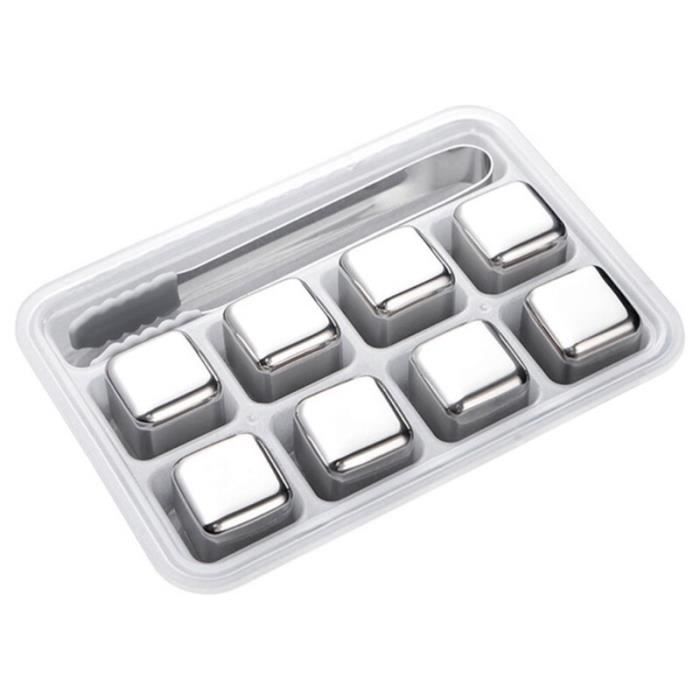 Lot De 2 Pinces à Glaçons En Acier Inoxydable 18 Cm - Ustensiles De Cuisine Et Bar Professionnels
