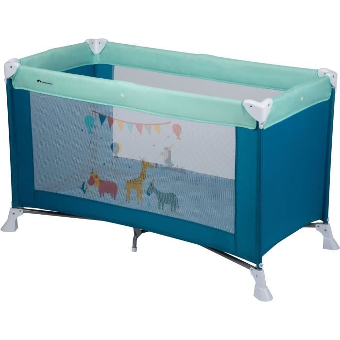 BEBECONFORT Soft dreams Lit bébé, Lit parapluie, De la naissance à 3 ans (jusqu'à 15kg), Happy days