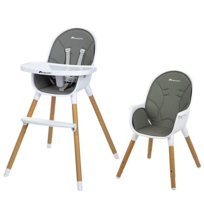 Bebeconfort Avista Chaise Haute Bebe 2 En 1 Design Evolutive En Petite Chaise De 6 Mois A 6 Ans 30kg Warm Grey Cdiscount Puericulture Eveil Bebe