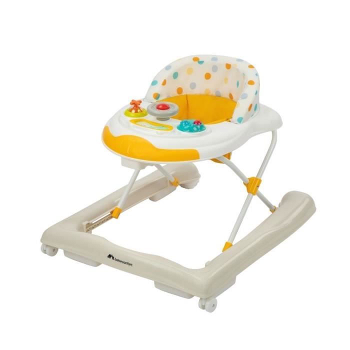 BEBECONFORT Bolid Trotteur avec tablette musicale De 6 mois a 18 mois 12kg Terrazzo Cdiscount Puericulture Eveil bebe