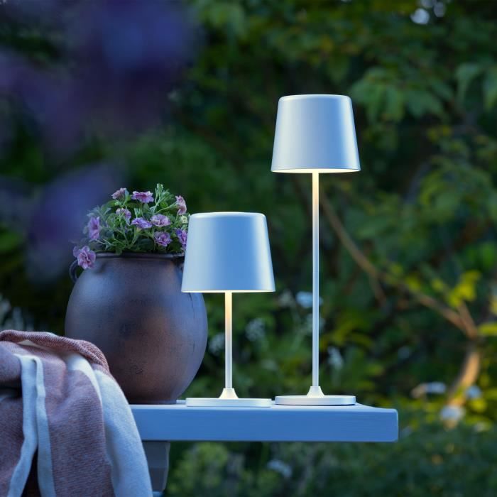 Lampe à poser LED KAAMI BRILLIANT IP44 Métal et plastique - vue 2