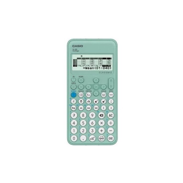 Pile Calculette Casio Verte Calculatrice Scientifique CASIO Fx-92