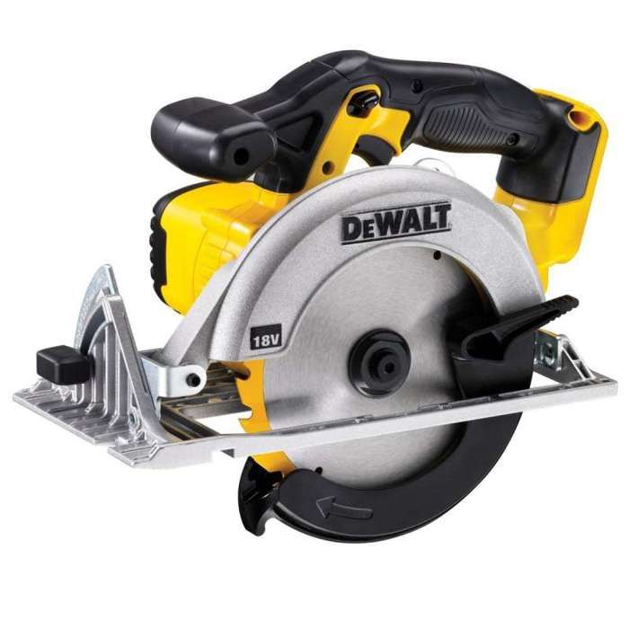 Scie circulaire plongeante DEWALT 165mm 18V XR Jaune Batterie Profondeur de coupe 55mm