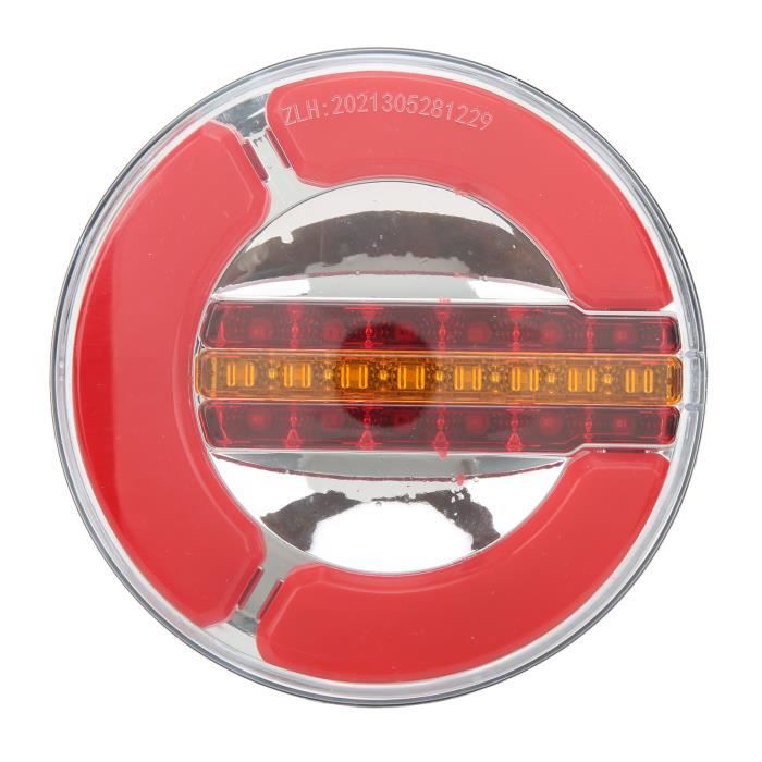 2 Feux Arrière LED Remorque 12V/24V - Étanches, Multifonctions - Pour Camion, Caravane, Tracteur