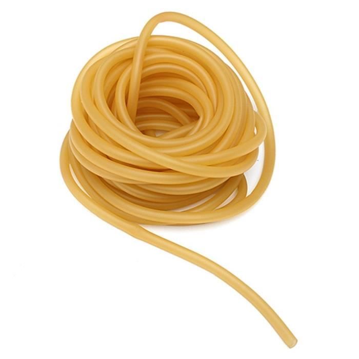 Tuyaux en caoutchouc latex naturel 1,6/2/3/4/5/6/7/9/10/12/14/17 mm, tube médical chirurgical élastique haute résilience, outils de