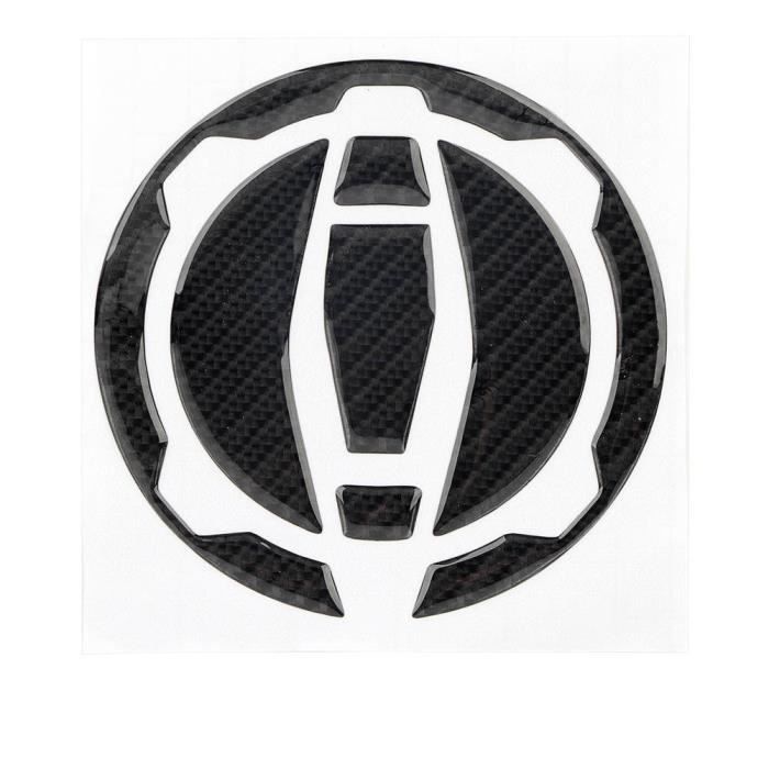 Autocollant de réservoir de moto, moto en fibre de carbone bouchon de