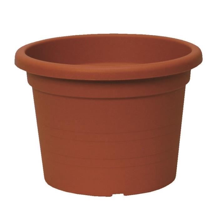 Pot Cilindro - MARQUE - Ø40XH.28 cm - 20,5 l - Terre cuite - Plastique recyclable