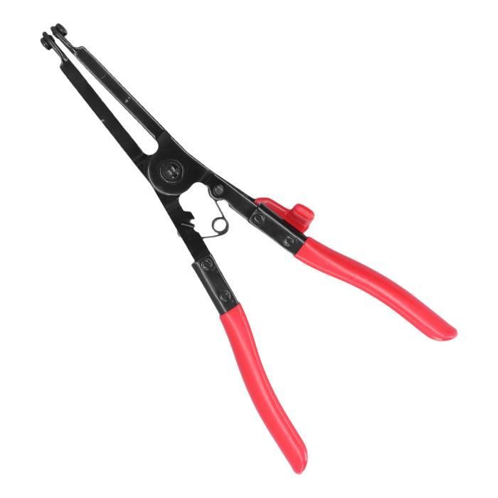 Pince à Collier De Serrage Pour Tuyau De Carburant / Refroidissement – Outil Ergonomique Anti-Rouille, Acier Au Carbone 175 Mm