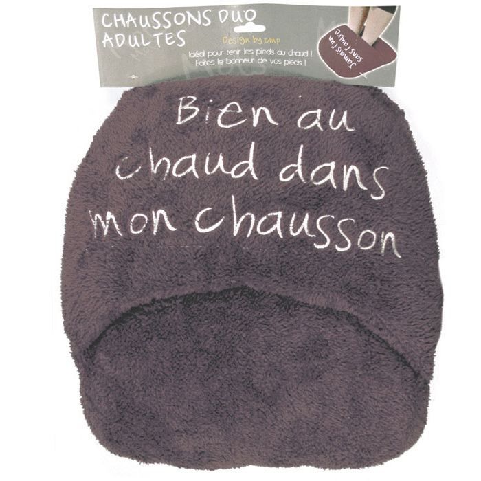 Chausson 2 pieds online en 1
