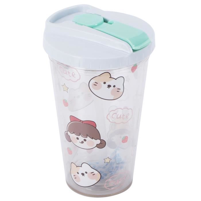 PandaEar Lot De 2 Gobelets D'Entraînement En Silicone 100% Pour Bébé - Tasse Apprentissage Avec Poignées Ergonomiques, Sans BPA, Recyclable (Rose/Gris)