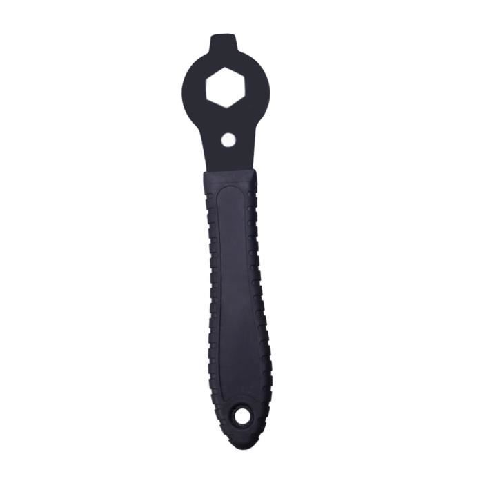 Kit Outils Vélo 9 Pièces - Clé Démontage Cassette, Extracteur Manivelle Et Support Inférieur Pour Réparation VTT Et Vélo Route