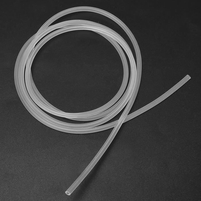 Tube péristaltique santoprène avec raccords pour pompe MP2 noire de 1.5