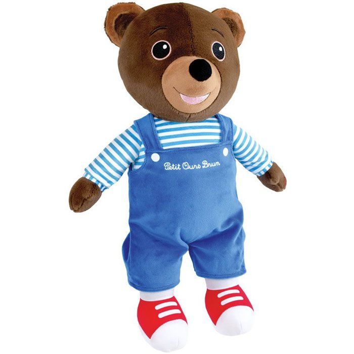 Peluche Petit Ours Brun - JEMINI - OURS - 45 cm