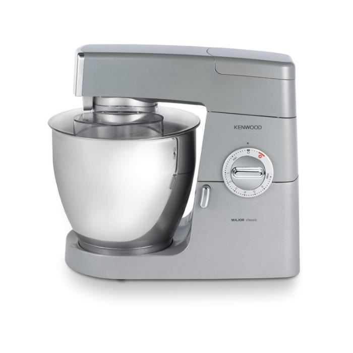 Kenwood KM631, 6,7 L, Argent, Acier inoxydable, Aluminium ...