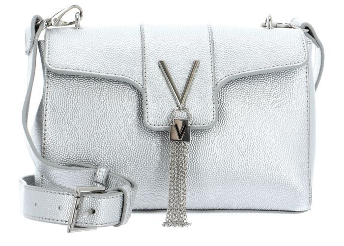 VALENTINO Divina Crossbody Bag Argento 200856 sac paule