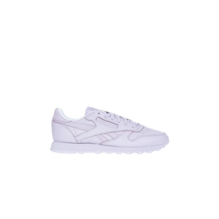 reebok classic leather femme violet