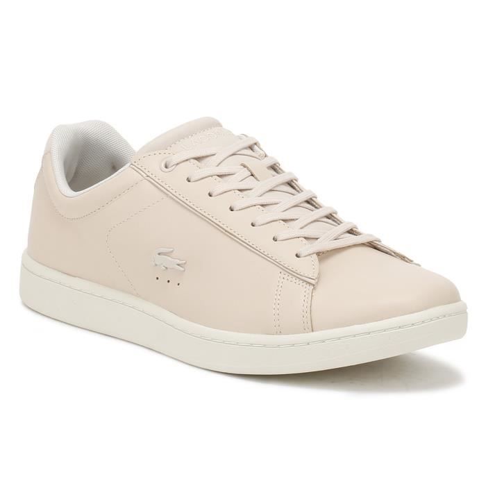 chaussure lacoste rose femme