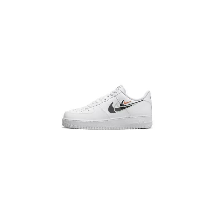 Air force 1 lv8 blanche beige et bleu multi swoosh best sale