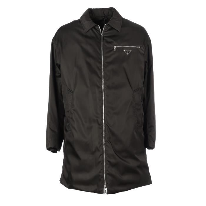 PRADA HOMME SGB071S192I18F0002 NOIR POLYAMIDE MANTEAU Noir - Cdiscount  Prêt-à-Porter