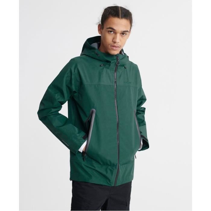 Veste imperméable homme superdry discount