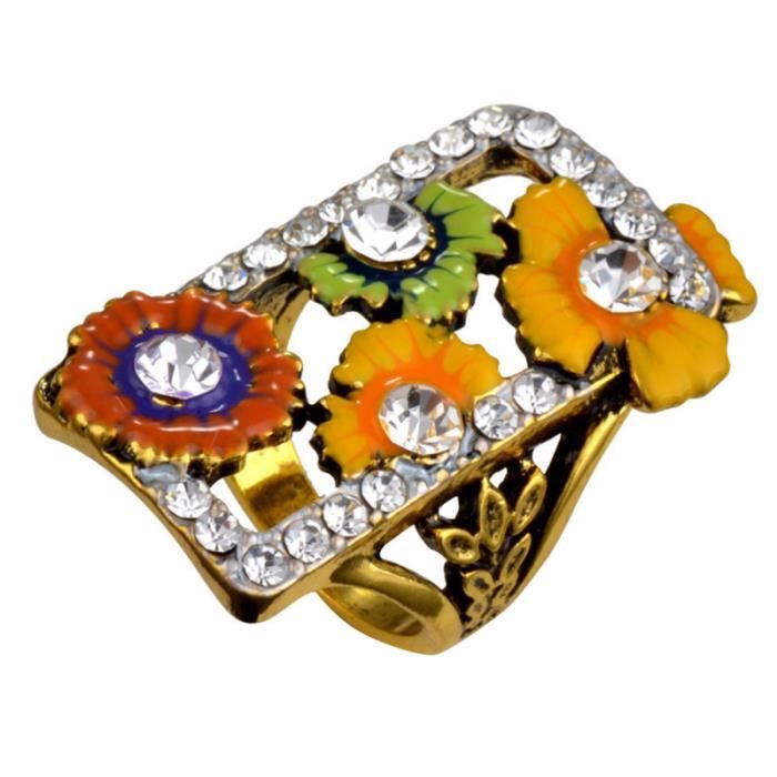 Bague Fantaisie Vintage Taille 51 - Accessoire Rétro Chic pour