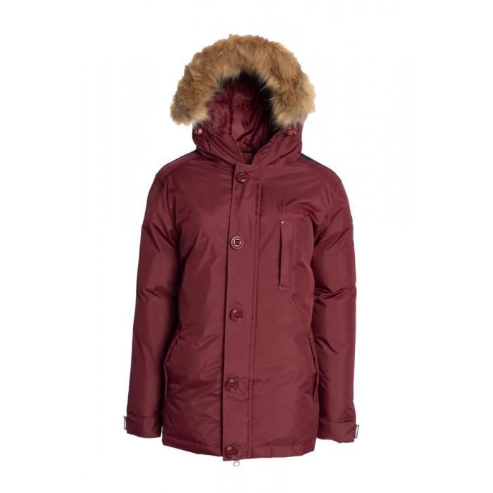 Doudoune longue bordeaux femme hotsell