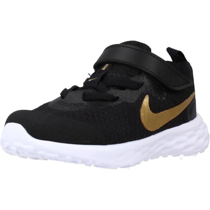 Basket Garçon - NIKE - 115958 - Noir - Lacets - Textile