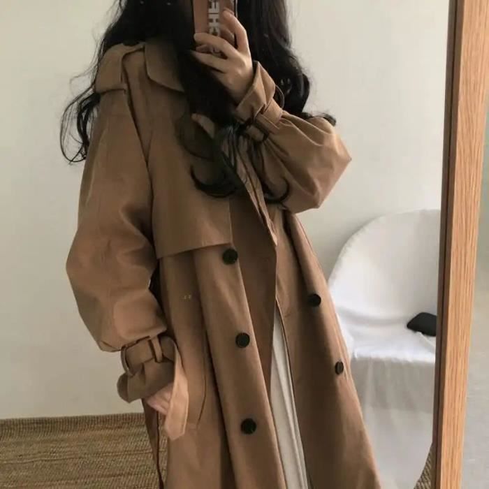 Trench femme marron shop