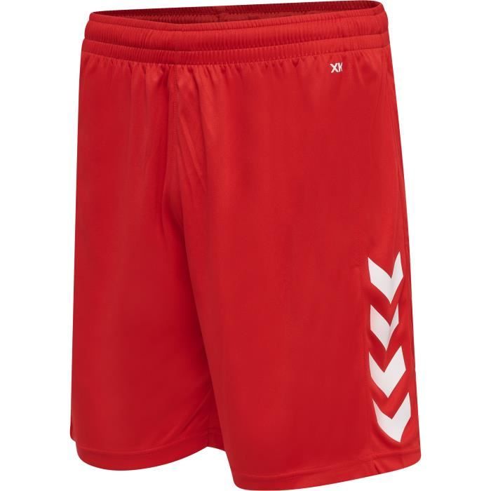 Short de sport Multisport Homme Hummel Core XK en polyester rouge - Taille M Short de sport Multisport Homme Hummel Core XK en polyester rouge - Taille M