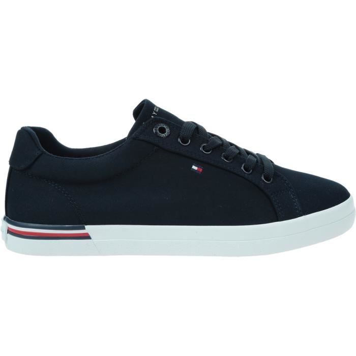 Chaussures TOMMY HILFIGER Essential Stripe Sneaker Noir Femme